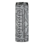 Bouteilles Isothermes Culbuteur décoré d'un monogramme métallique de (Dos)