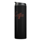 Bouteilles Isothermes Culbuteur mignon de café (Tourné sur la droite)
