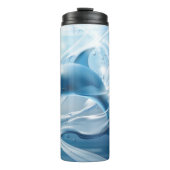 Bouteilles Isothermes Culbuteur nommé fait sur commande de dauphin bleu (Devant)