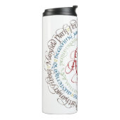 Bouteilles Isothermes Culbuteur thermique - drames de période de Jane (Tourné sur la gauche)