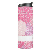 Bouteilles Isothermes Culbuteur thermique fait sur commande de fleurs (Tourné sur la gauche)