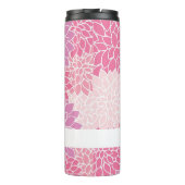 Bouteilles Isothermes Culbuteur thermique fait sur commande de fleurs (Dos)