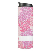 Bouteilles Isothermes Culbuteur thermique fait sur commande de fleurs (Tourné sur la droite)