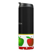 Bouteilles Isothermes Culbuteur thermique fait sur commande de pommes de (Tourné sur la droite)