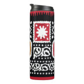 Bouteilles Isothermes Culture indienne : Art traditionnel (Tourné sur la droite)