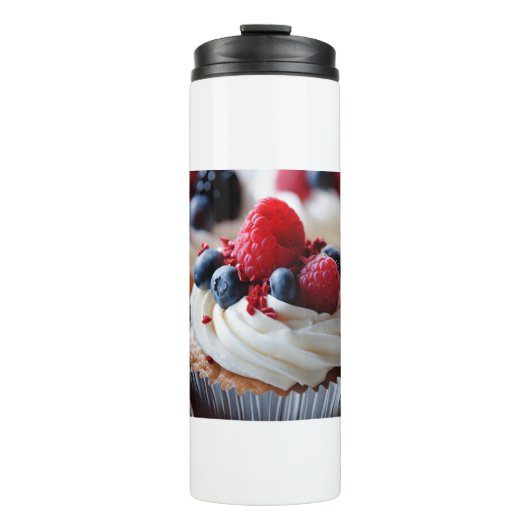 Bouteilles Isothermes Cupcake patriotique (Devant)
