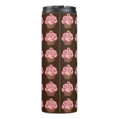 Bouteilles Isothermes Cupcakes Roses Coffee Tumbler (Dos)