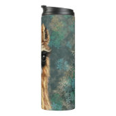 Bouteilles Isothermes Curieux Bébé Llama Funny Thermal Tumbler (Tourné sur la droite)