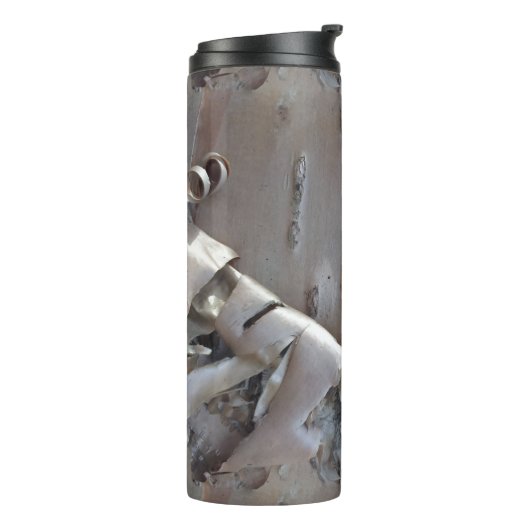 Bouteilles Isothermes Curly Birch Bark Tree Rustic (Tourné sur la gauche)