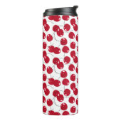 Bouteilles Isothermes Custom Beautiful Fraîche Cerise Rouge Motif Therma (Tourné sur la gauche)