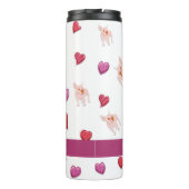 Bouteilles Isothermes Custom mignon Valentine's Day Anglais Chien à Chie (Dos)