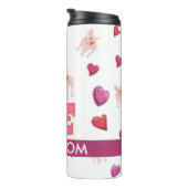 Bouteilles Isothermes Custom mignon Valentine's Day Anglais Chien à Chie (Tourné sur la droite)