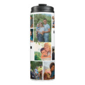 Bouteilles Isothermes Custom Modern Family 14 Photo Collage Modèle (Devant)