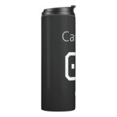 Bouteilles Isothermes Custom Monochromatic National Team Supporter Name  (Tourné sur la gauche)