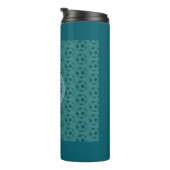 Bouteilles Isothermes Custom Name Kids Soccer Ball Blue (Tourné sur la droite)