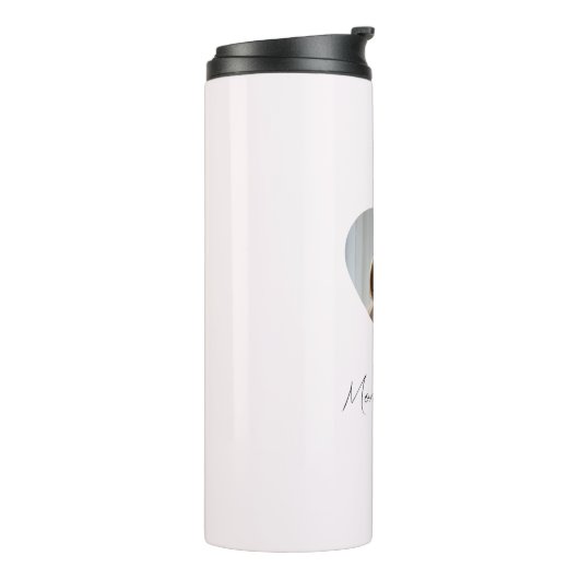 Bouteilles Isothermes Custom Name & Photo | Personalized Thermal Tumbler (Tourné sur la gauche)