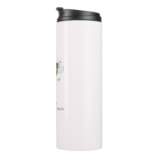 Bouteilles Isothermes Custom Name & Photo | Personalized Thermal Tumbler (Tourné sur la droite)