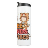 Bouteilles Isothermes Cute Animal Friends Coffee Lovers (Tourné sur la droite)