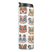 Bouteilles Isothermes Cute Animals Sticker Sheet Adorable Cartoon Charac (Tourné sur la droite)