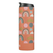 Bouteilles Isothermes Cute arc-en-ciel scandinave personnalisé (Tourné sur la droite)