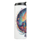 Bouteilles Isothermes Cute Artistic Puppy Design for Dog Lovers (Tourné sur la gauche)