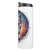 Bouteilles Isothermes Cute Artistic Puppy Design for Dog Lovers (Tourné sur la droite)