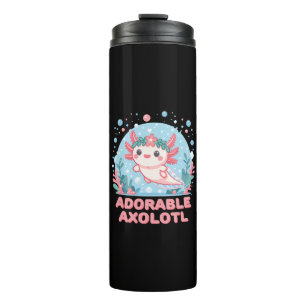 Bouteilles Isothermes Cute Axolotl Aquatique Adorable