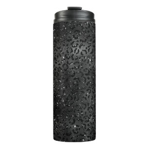 Bouteilles Isothermes Cute Black Cheetah Leopard Motif d'impression