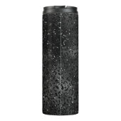 Bouteilles Isothermes Cute Black Cheetah Leopard Motif d'impression (Dos)