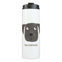 Cute Black Labrador Retriever Dog Art Nom personna