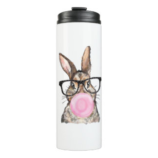 Bouteilles Isothermes Cute Bunny Glasses Bubblegum Easter Day Girls Kids