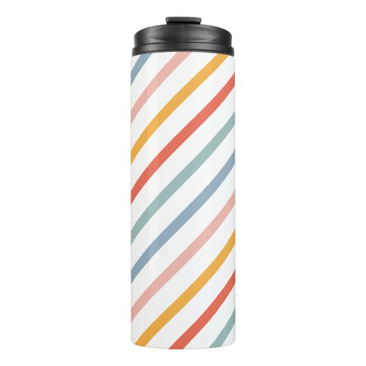 Bouteilles Isothermes Cute Candy Striped Diagonal (Devant)