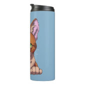 Bouteilles Isothermes Cute chat (Tourné sur la droite)