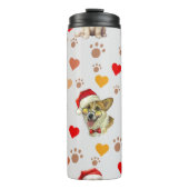 Bouteilles Isothermes Cute Chien races et pattes (Devant)