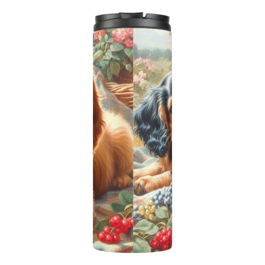 Bouteilles Isothermes Cute Cocker Peinture Espagnole (Dos)