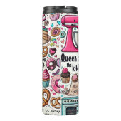 Bouteilles Isothermes Cute Cuisine de cuisson au dessin (Dos)