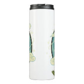 Bouteilles Isothermes Cute Dino Friend Anime Boy - Green Dinosaur (Dos)