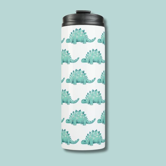 Bouteilles Isothermes Cute Dinosaur Stegosaurus motif
