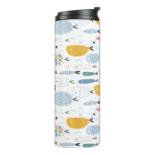 Bouteilles Isothermes Cute Doodle École de Motif de poisson (Tourné sur la gauche)