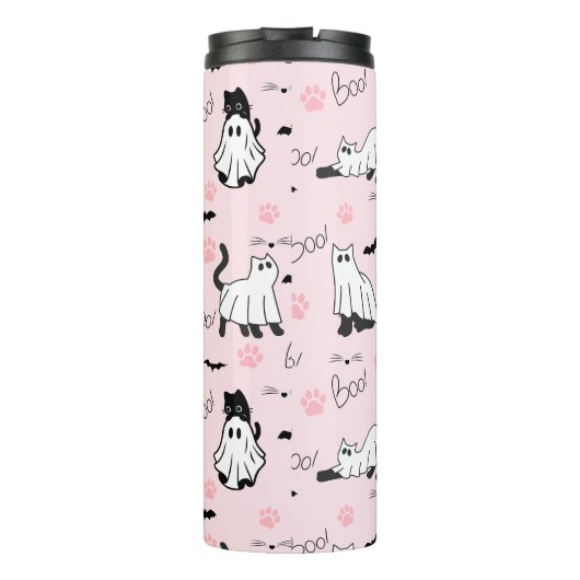 Bouteilles Isothermes Cute Ghost Cats Halloween (Dos)