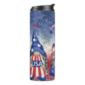 Bouteilles Isothermes Cute Gnomes Patriotique (Tourné sur la gauche)