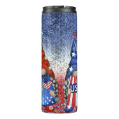 Bouteilles Isothermes Cute Gnomes Patriotique (Dos)