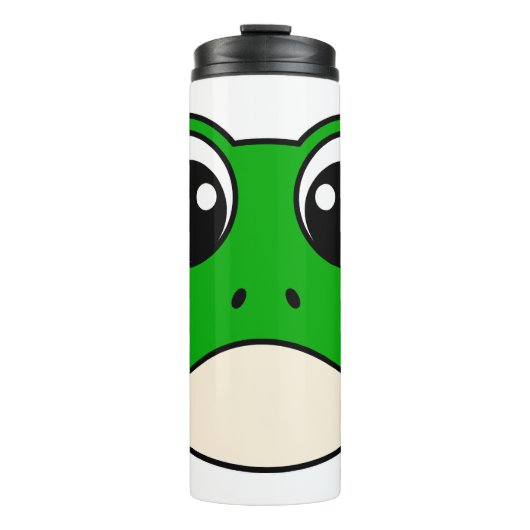 Bouteilles Isothermes Cute grenouille souriante (Devant)