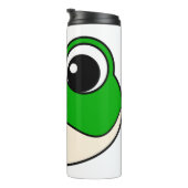 Bouteilles Isothermes Cute grenouille souriante (Tourné sur la droite)