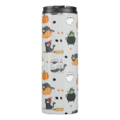 Bouteilles Isothermes Cute Halloween Chats et Fantômes Motif (Dos)