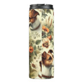 Bouteilles Isothermes Cute Jack Russell Terrier Vintage (Dos)