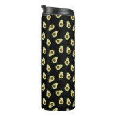 Bouteilles Isothermes Cute Kawaii Smiling Motif Avocado (Tourné sur la droite)