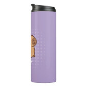 Bouteilles Isothermes Cute Kids Capybara School (Tourné sur la droite)