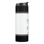 Bouteilles Isothermes Cute Kitty Chat & Coeur (Tourné sur la gauche)