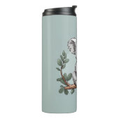 Bouteilles Isothermes Cute koala ours sur turquoise (Tourné sur la gauche)